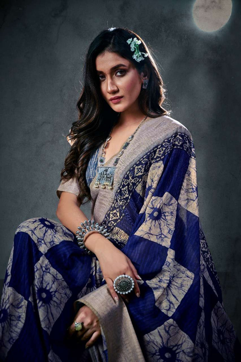 Rajyog Fabrics Aajarakh Silk Soft Cotton With Lagdi Patta Saree