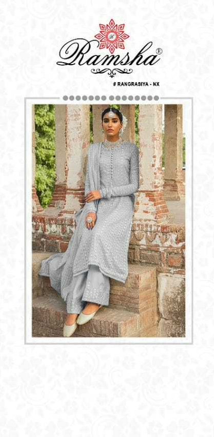 Ramsha Rangrasiya Nx Georgette Heavy Embroidery Salwar Suit