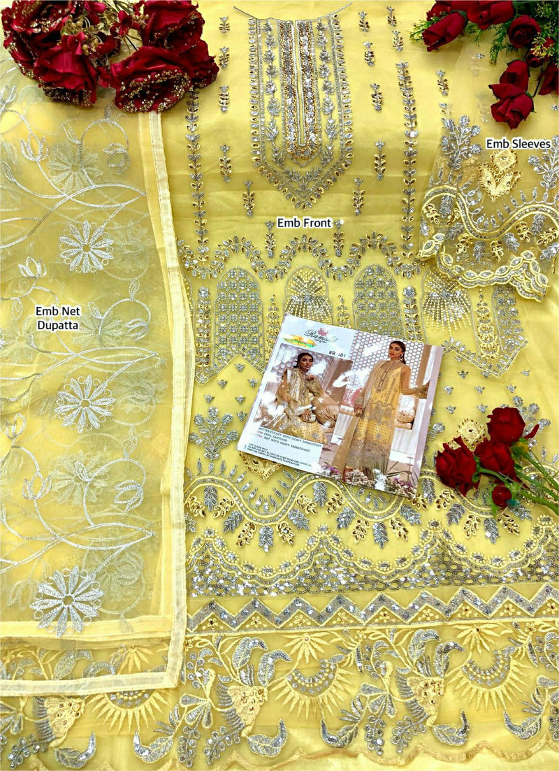 Ramsha Vol  31 Butterfly net With Heavy Embroidery Work Salwar Suit
