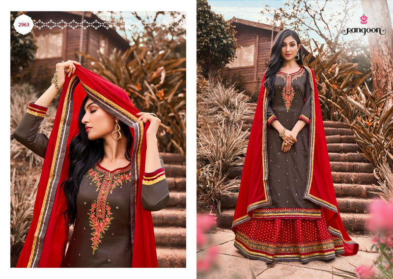 Rangoon Apsara Vol 4 Jam Silk With Embroidery Work Kurti