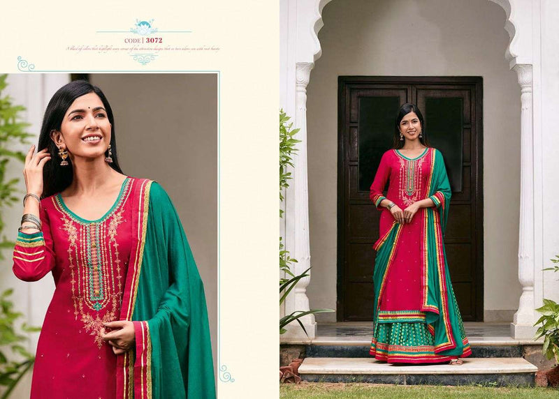 Rangoon Apsara Vol 5 Rayon Embroidered Work Readymade Kurti