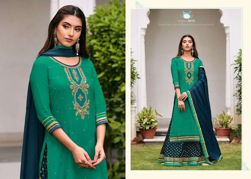 Rangoon Apsara Vol 5 Rayon Embroidered Work Readymade Kurti