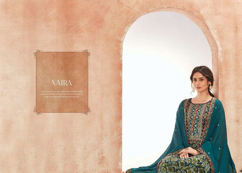 Rangoon Launch By Naira Cambric Cotton With Embroidery Work Exclusive Designer Salwar Suit