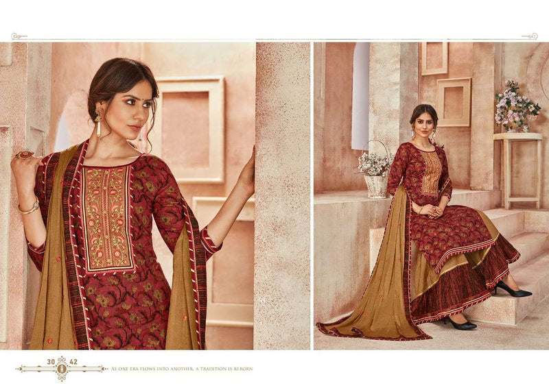 Rangoon Launch By Naira Cambric Cotton With Embroidery Work Exclusive Designer Salwar Suit