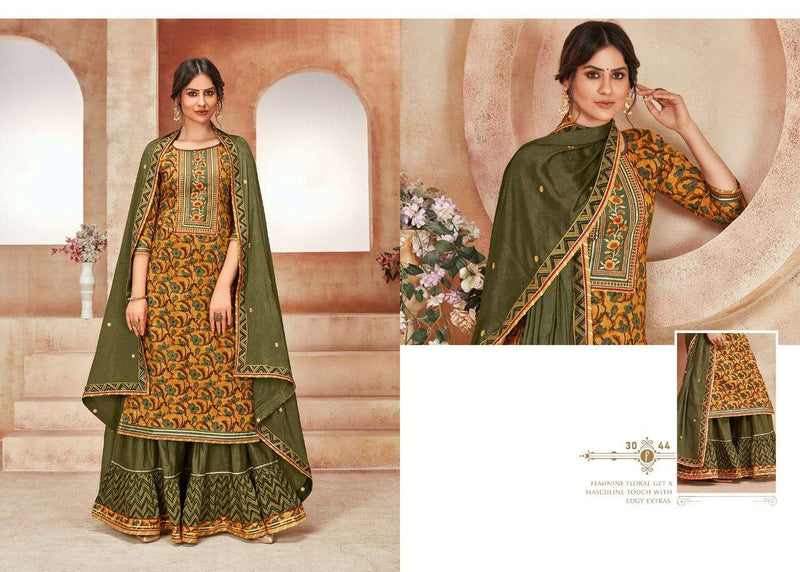 Rangoon Launch By Naira Cambric Cotton With Embroidery Work Exclusive Designer Salwar Suit