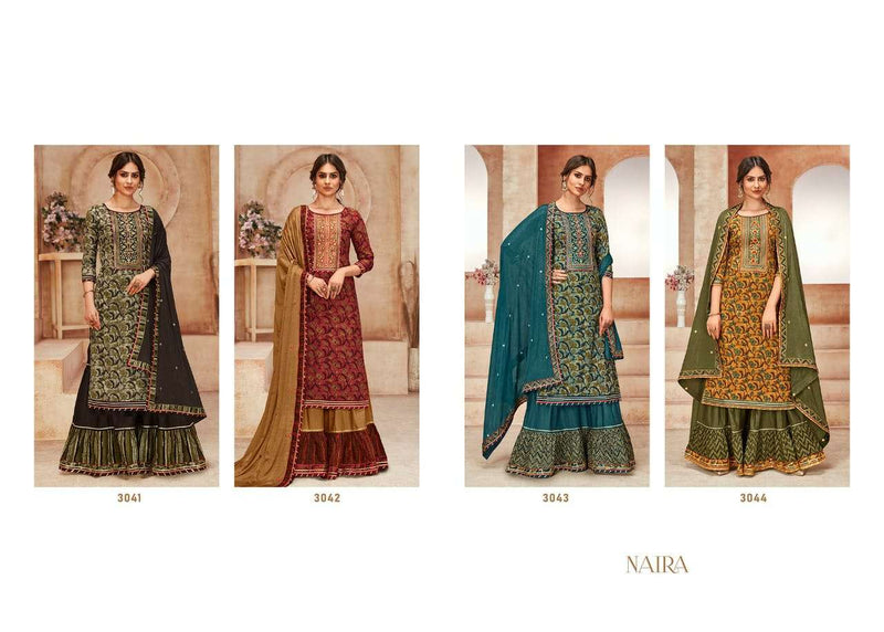 Rangoon Launch By Naira Cambric Cotton With Embroidery Work Exclusive Designer Salwar Suit