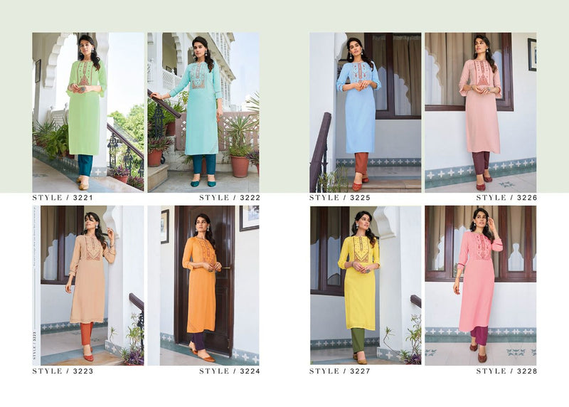 Rangoon Libas Rayon Series Of Catalogs Fancy Kurti