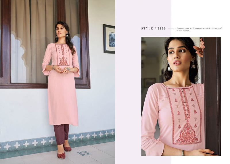Rangoon Libas Rayon Series Of Catalogs Fancy Kurti