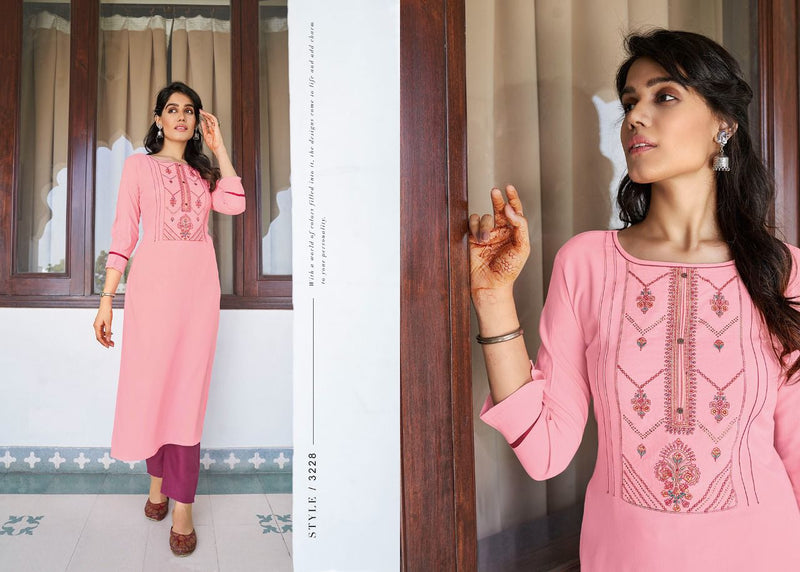 Rangoon Libas Rayon Series Of Catalogs Fancy Kurti