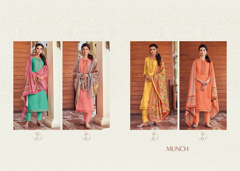 Rangoon Munch Pure Muslin With Sequence Embroidery Work Partywear Kurti