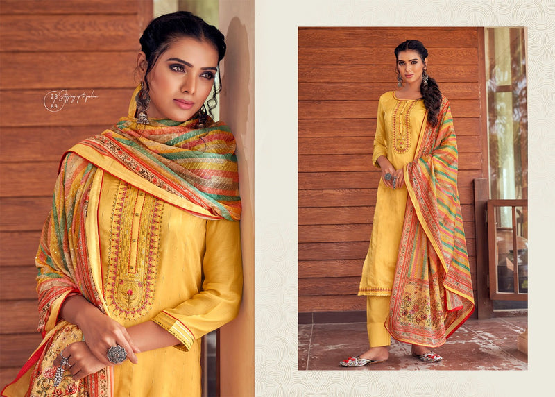 Rangoon Munch Pure Muslin With Sequence Embroidery Work Partywear Kurti