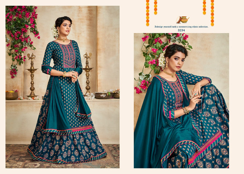 Rangoon Natraj Vol 5 Heavy Rayon Print With Value Addition Salwar Suit
