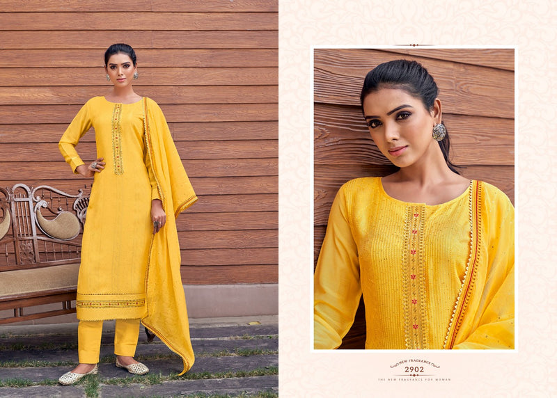 Rangoon Royal Touch Vol 4 Muslin Lucknowi Work And Heavy Cotton Kurti