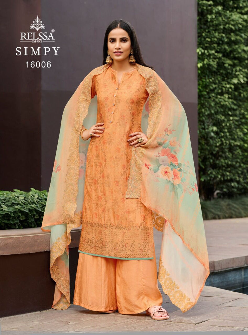 Relssa Simpy Tanui Jacquard With Digital Print And Handwork Salwar Suit