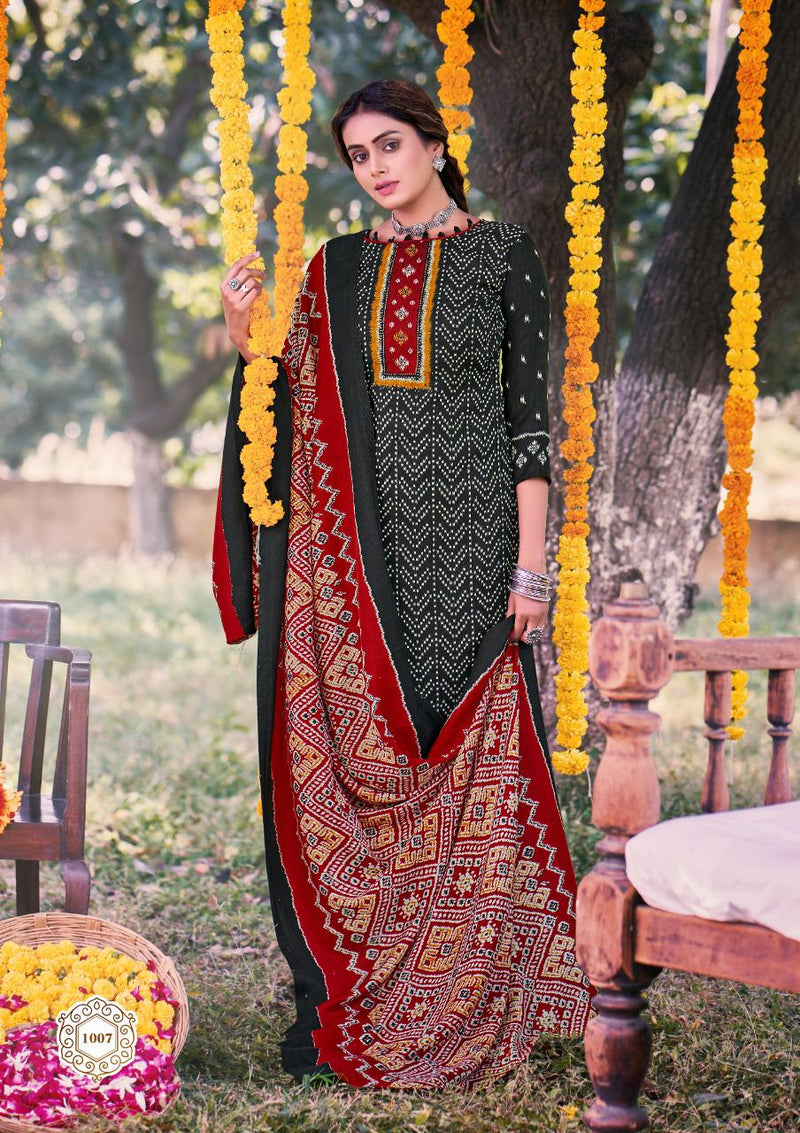 Roli Moli Creation Gulnar Pure Pashmina Jacquard Winter Wear Collection