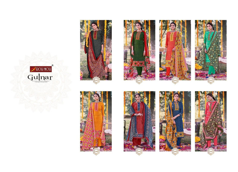 Roli Moli Creation Gulnar Pure Pashmina Jacquard Winter Wear Collection