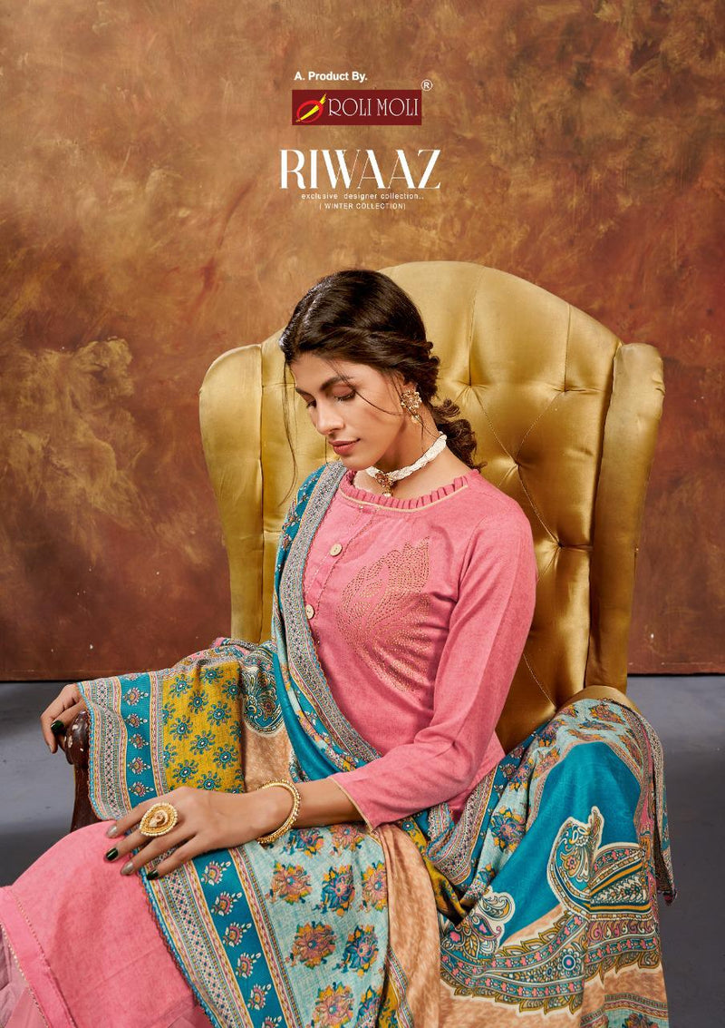 Roli Moli Creation Riwaaz Pashmina Jacquard Designer Salwar Kameez