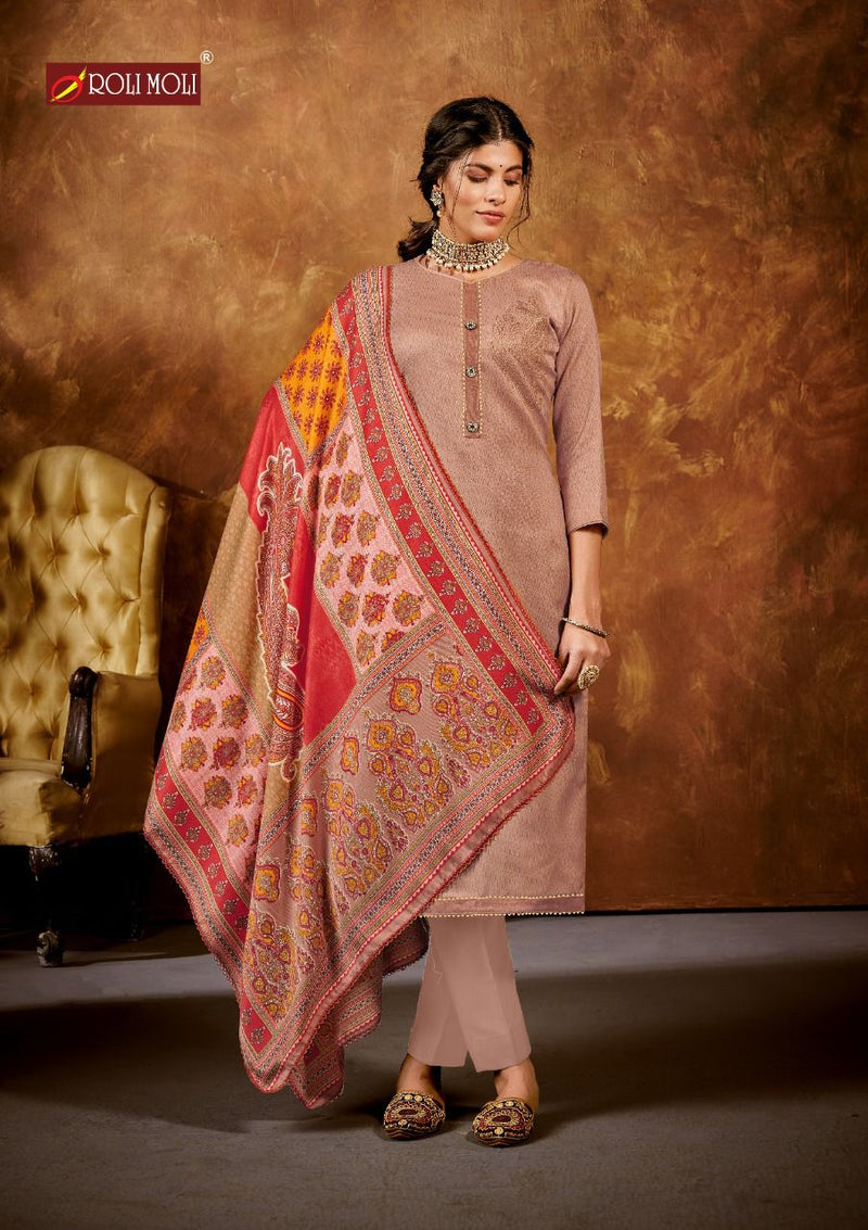 Roli Moli Creation Riwaaz Pashmina Jacquard Designer Salwar Kameez