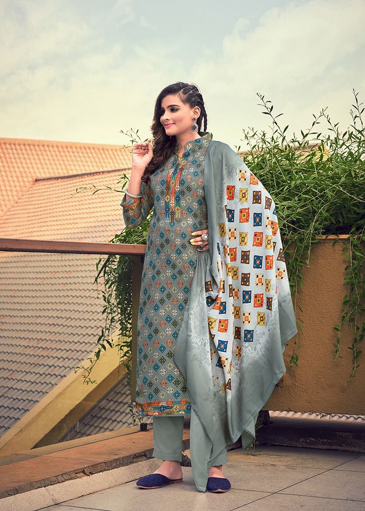 Roli Moli Creation Samaara Pashmina Jacquard Exclusive Winter Wear Salwar Kameez