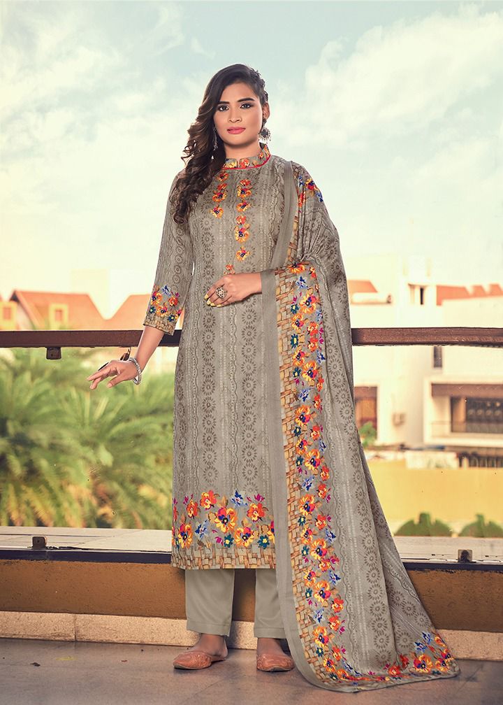 Roli Moli Creation Samaara Pashmina Jacquard Exclusive Winter Wear Salwar Kameez