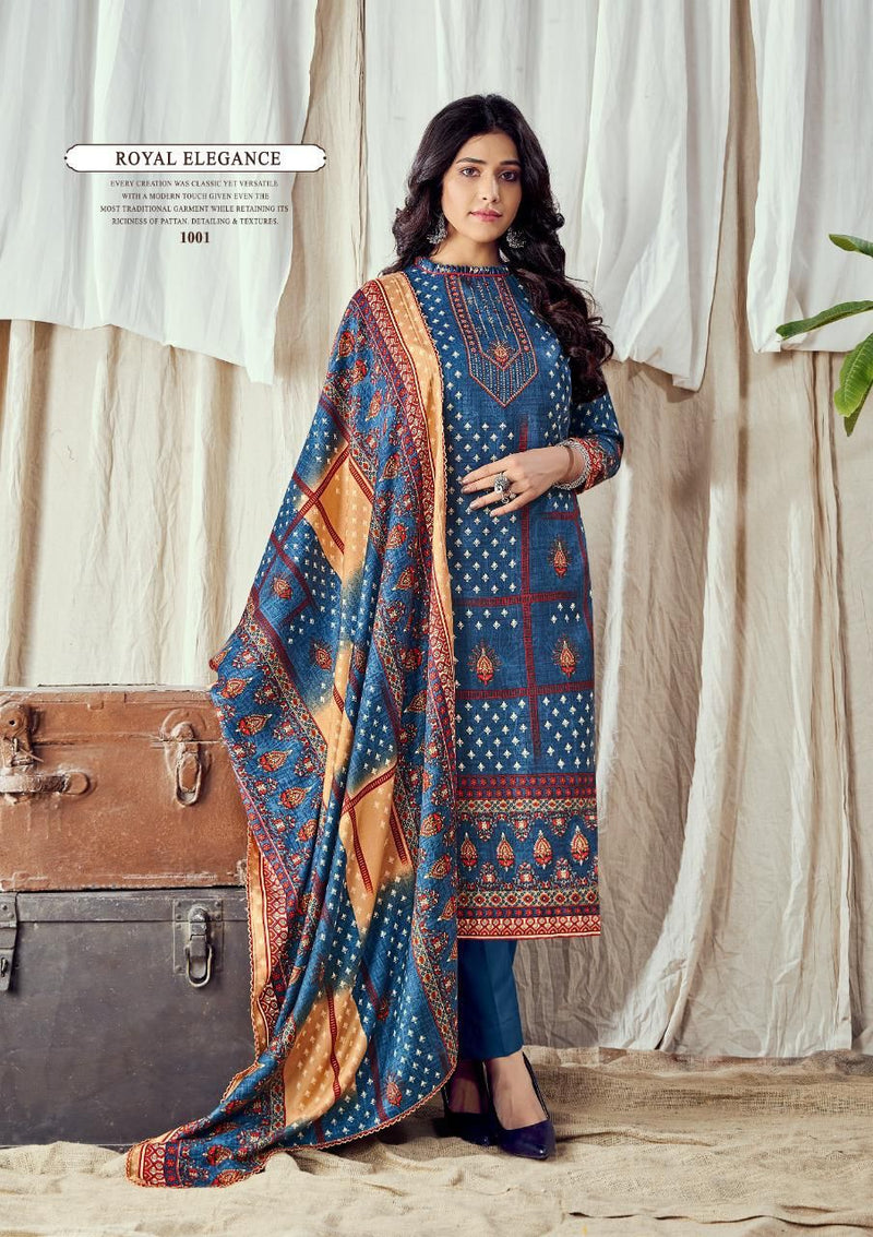 Roli Moli Gulnar Pashmina Jacquard Casual Winter Wear Salwar Suit