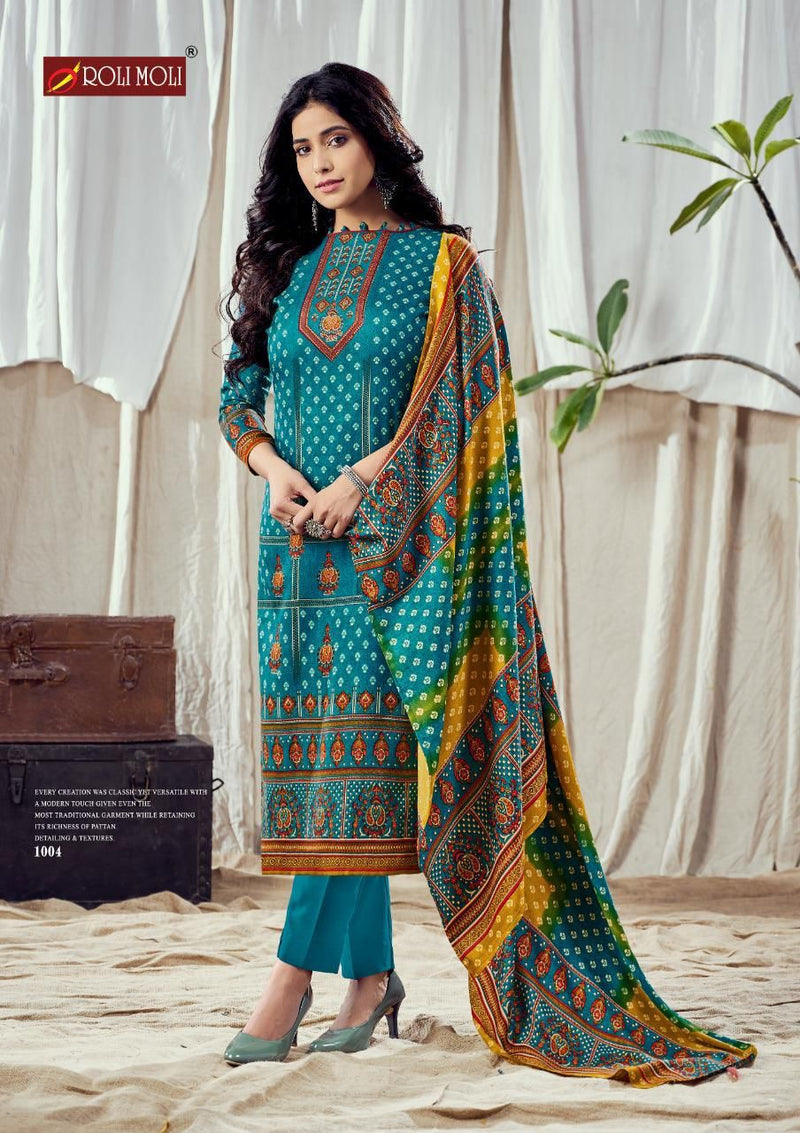 Roli Moli Gulnar Pashmina Jacquard Casual Winter Wear Salwar Suit
