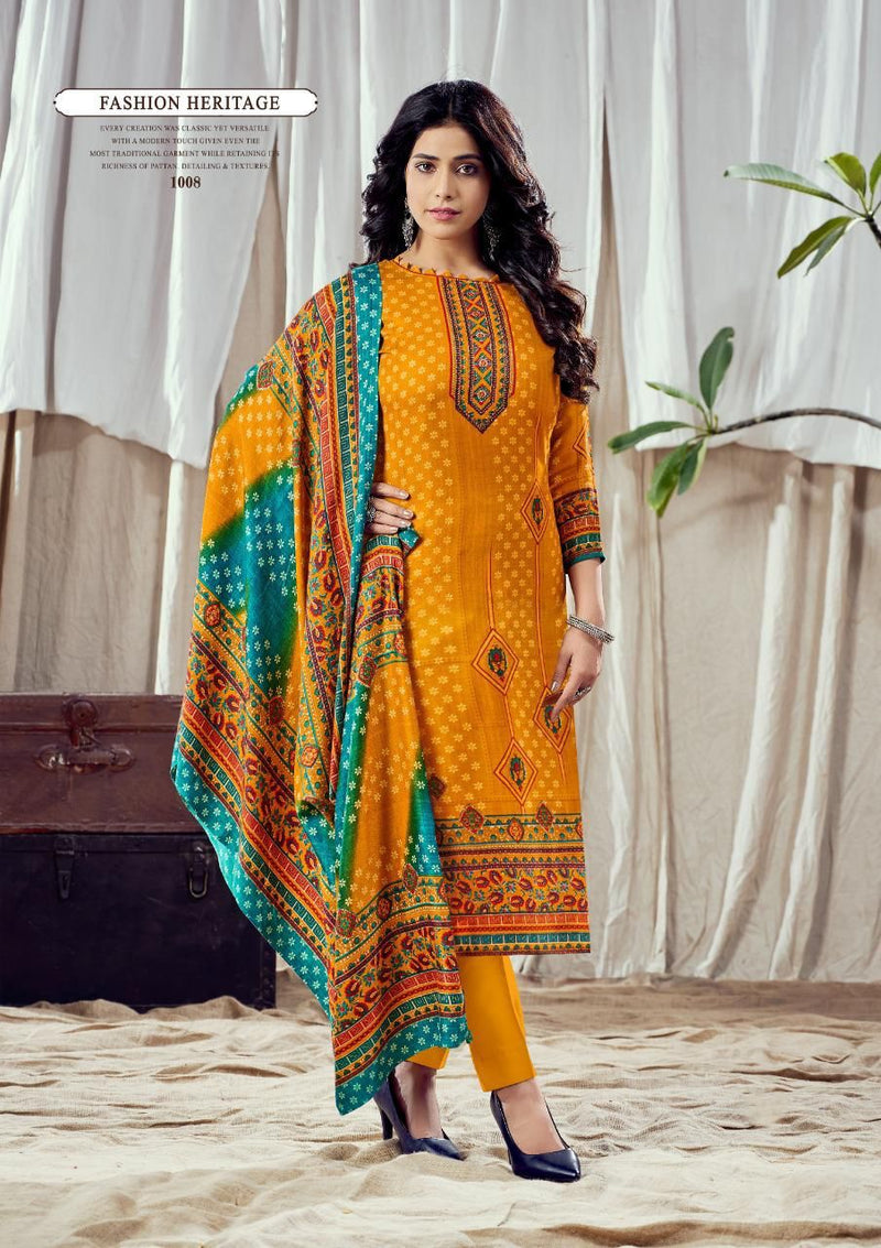 Roli Moli Gulnar Pashmina Jacquard Casual Winter Wear Salwar Suit