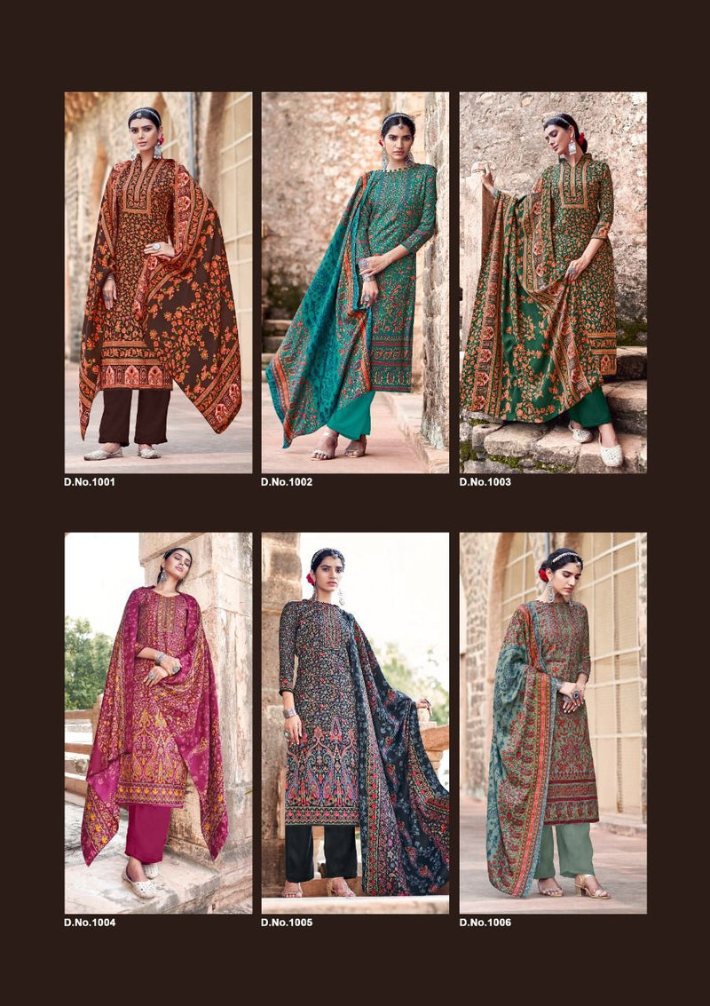 Roli Moli Gulnar Pashmina Jacquard Heavy Winter Wear Salwar Suit