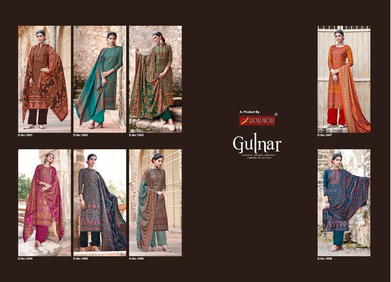 Roli Moli Gulnar Pashmina Jacquard Heavy Winter Wear Salwar Suit