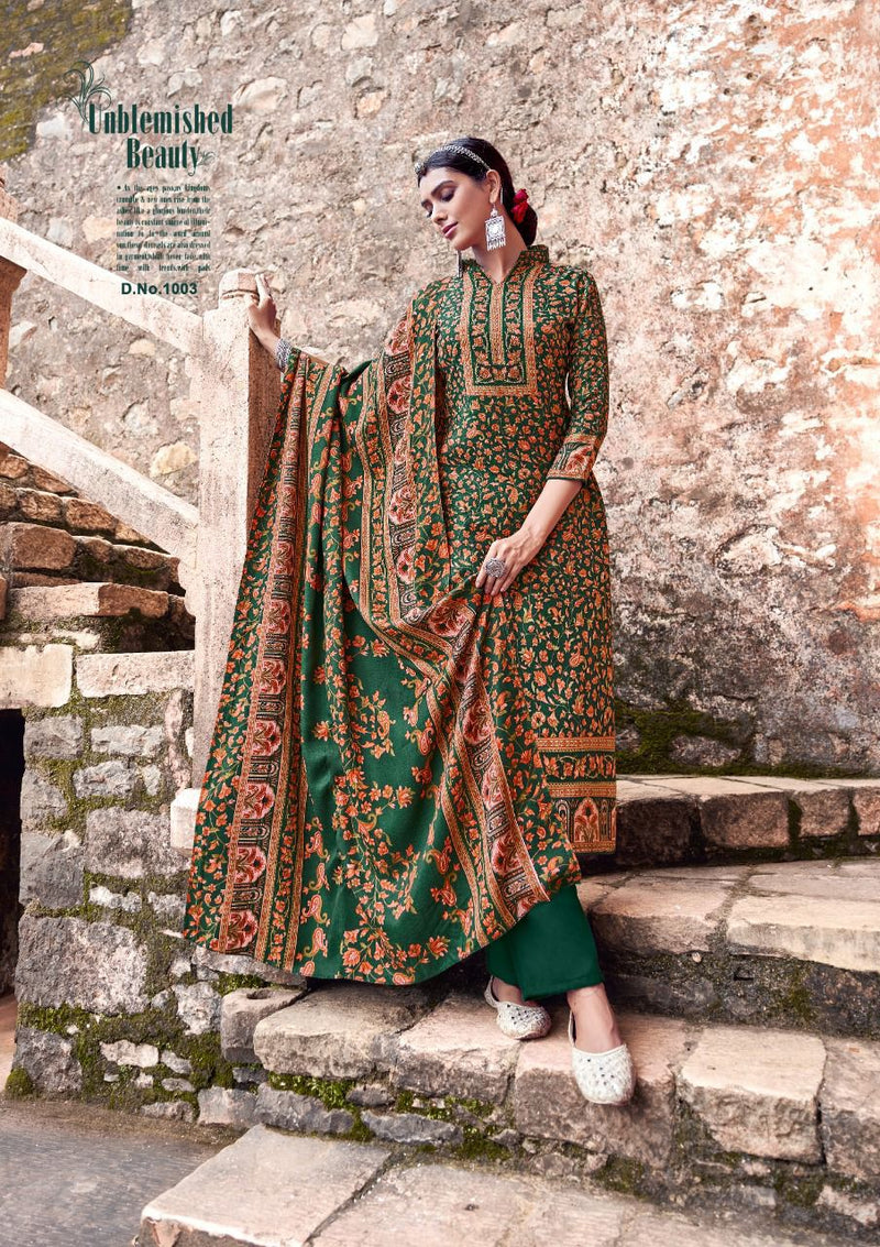 Roli Moli Gulnar Pashmina Jacquard Heavy Winter Wear Salwar Suit