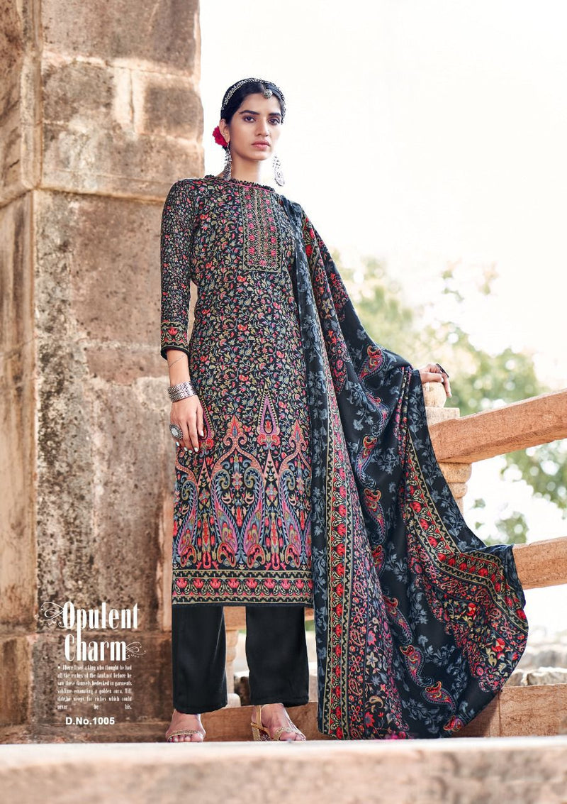 Roli Moli Gulnar Pashmina Jacquard Heavy Winter Wear Salwar Suit