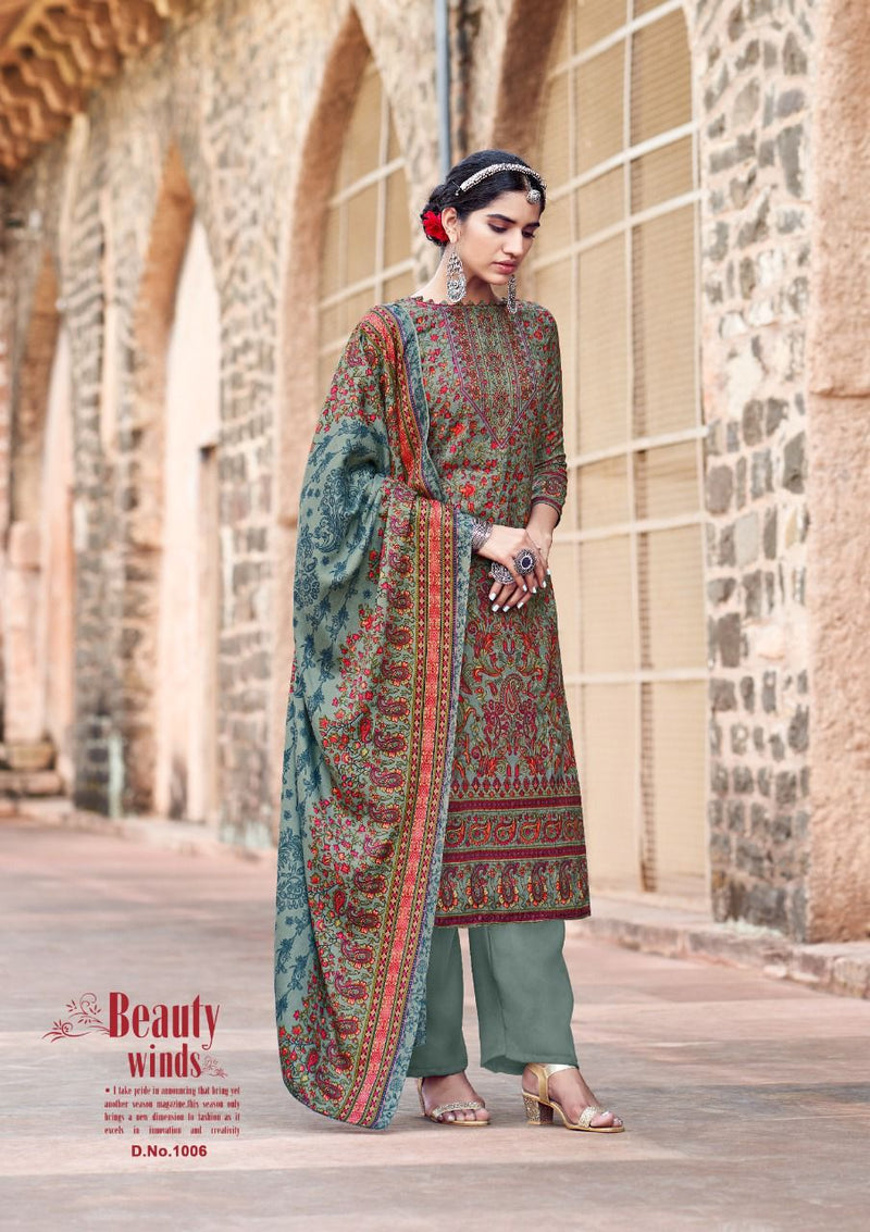 Roli Moli Gulnar Pashmina Jacquard Heavy Winter Wear Salwar Suit