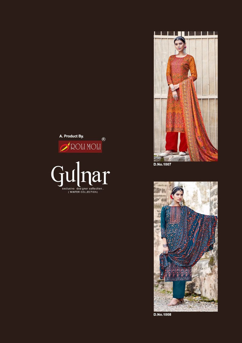 Roli Moli Gulnar Pashmina Jacquard Heavy Winter Wear Salwar Suit