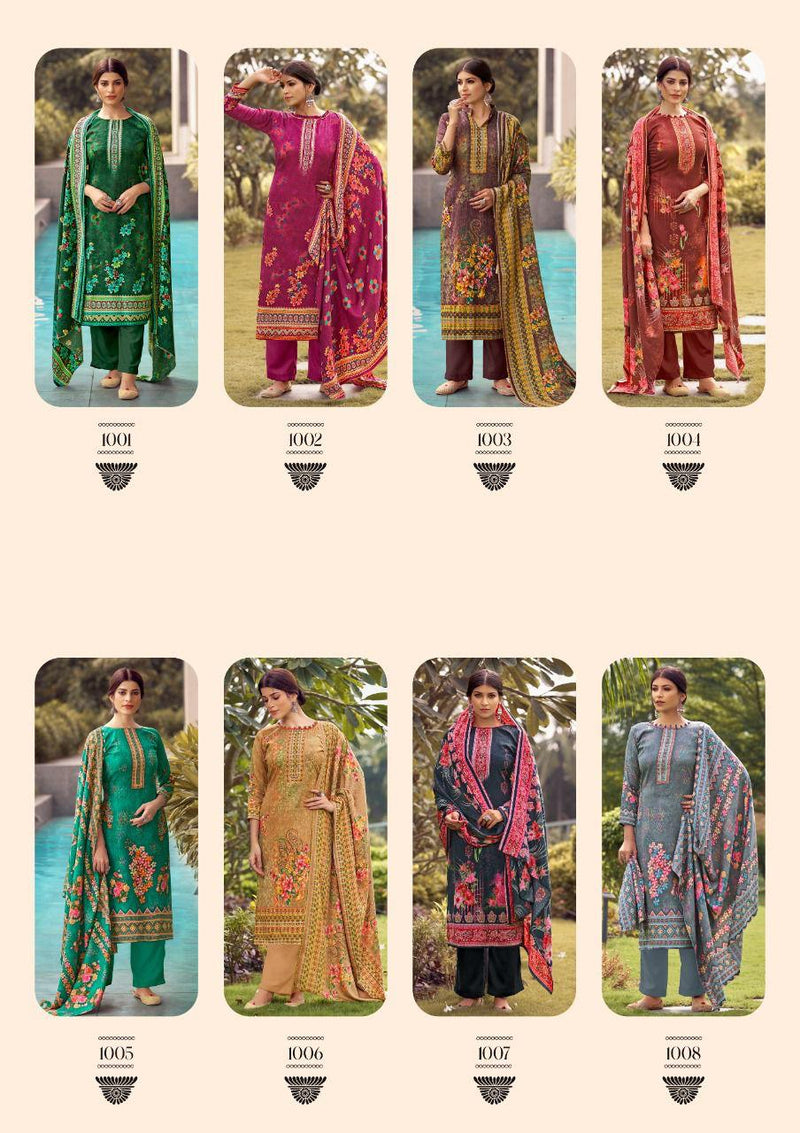 Roli Moli Kairaa Pure Pashmina Heavy Diamond Work Salwar Kameez