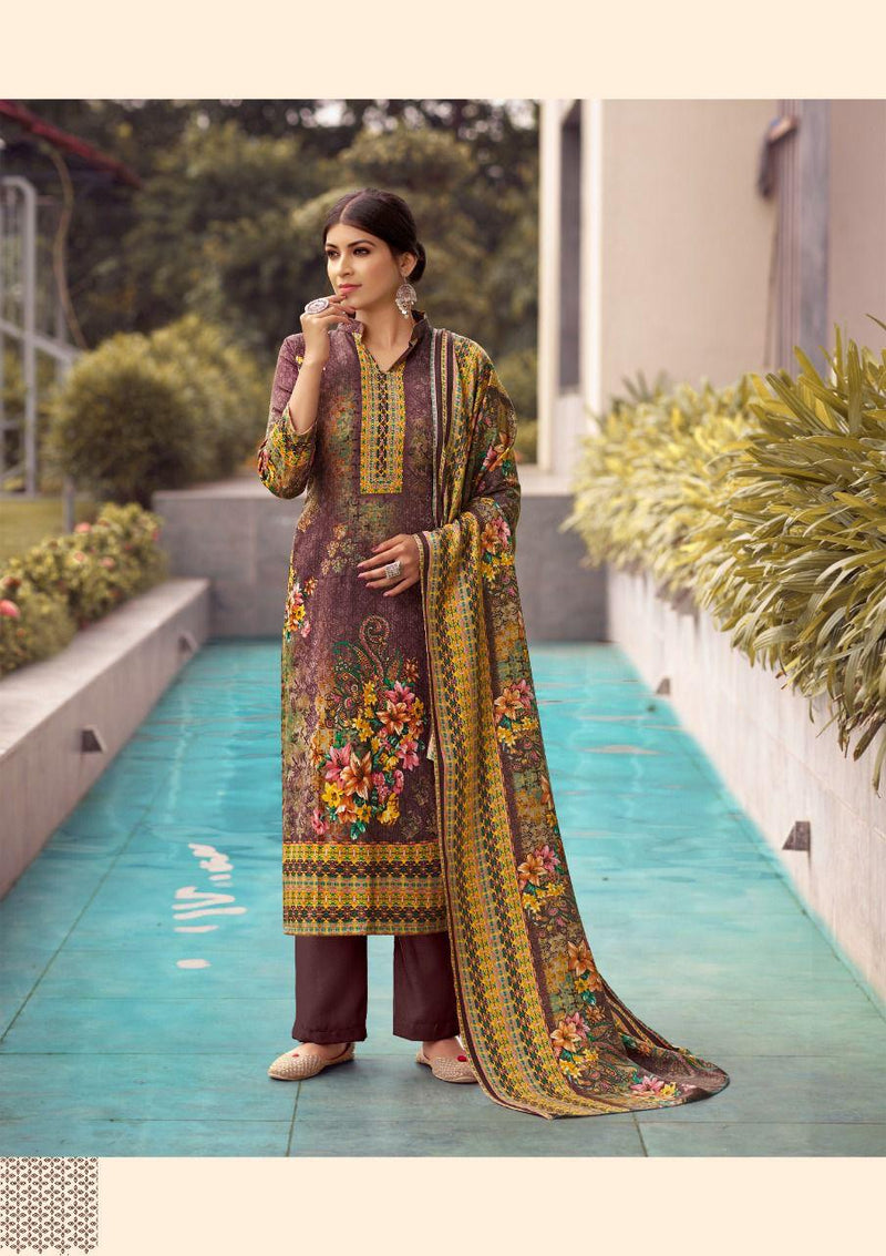 Roli Moli Kairaa Pure Pashmina Heavy Diamond Work Salwar Kameez