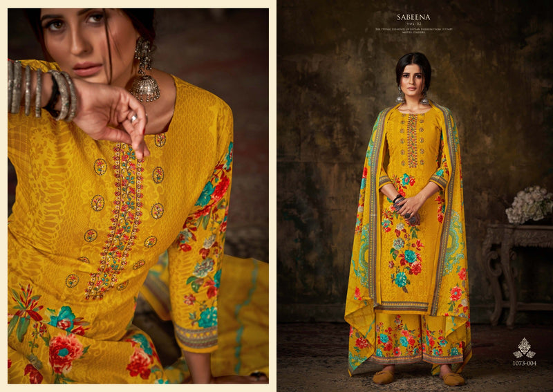 Romani Sabeena Vol 2 Pure Soft Cotton Digital Printed Embroidered Salwar Kameez