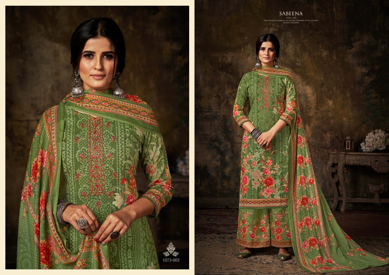 Romani Sabeena Vol 2 Pure Soft Cotton Digital Printed Embroidered Salwar Kameez