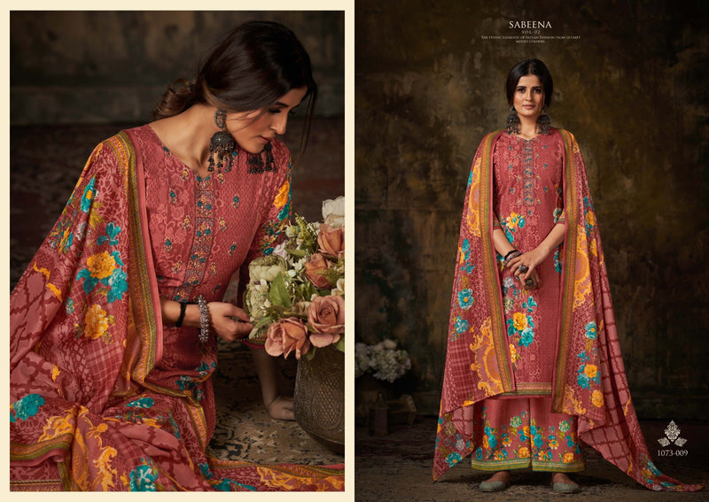 Romani Sabeena Vol 2 Pure Soft Cotton Digital Printed Embroidered Salwar Kameez