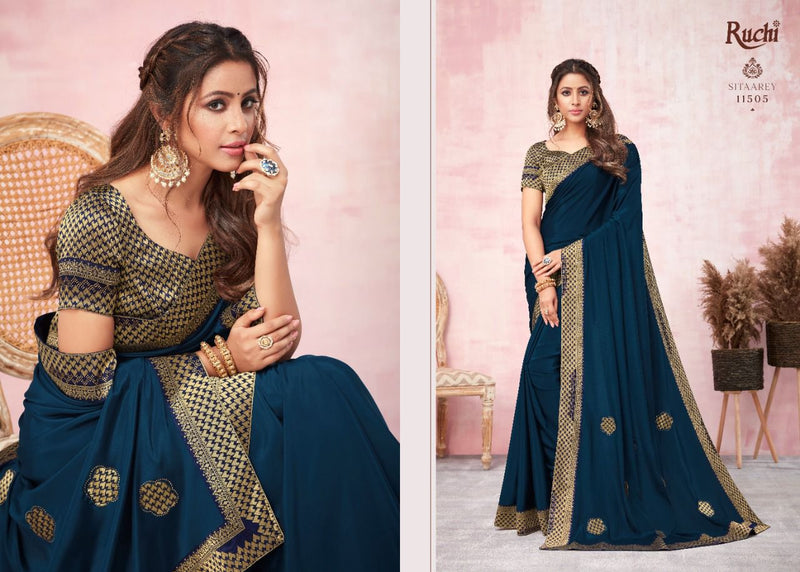 Ruchi Saree Sitaarey Silk Fancy Designer Saree