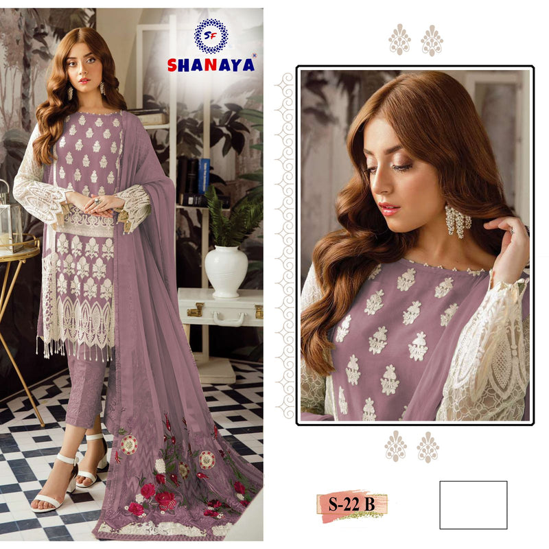 Shanaya Fashion S 22 Edition Fox Georgette Pakistani Style Designer Party Wear Salwar Suits