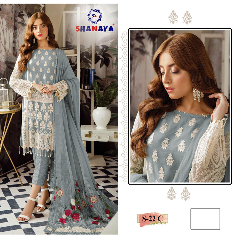 Shanaya Fashion S 22 Edition Fox Georgette Pakistani Style Designer Party Wear Salwar Suits