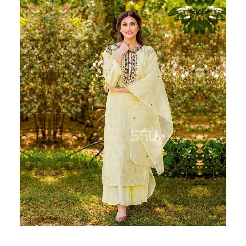 S4u Shivali Launch By Banarasi Cotton Exclusive Designer Party Wear Fancy Salwar Suits