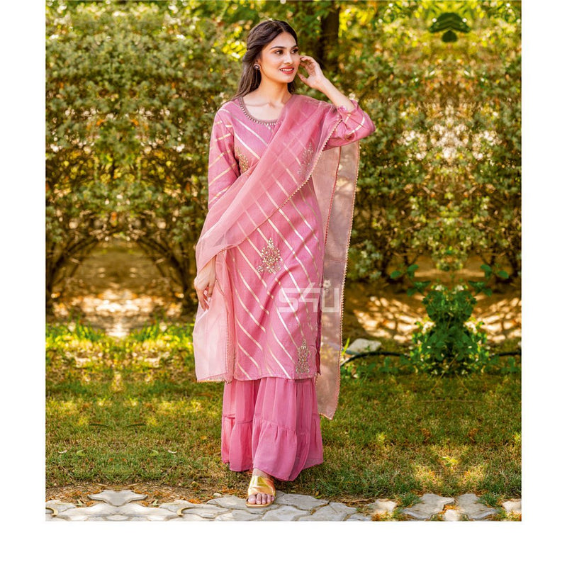 S4u Shivali Launch By Banarasi Cotton Exclusive Designer Party Wear Fancy Salwar Suits