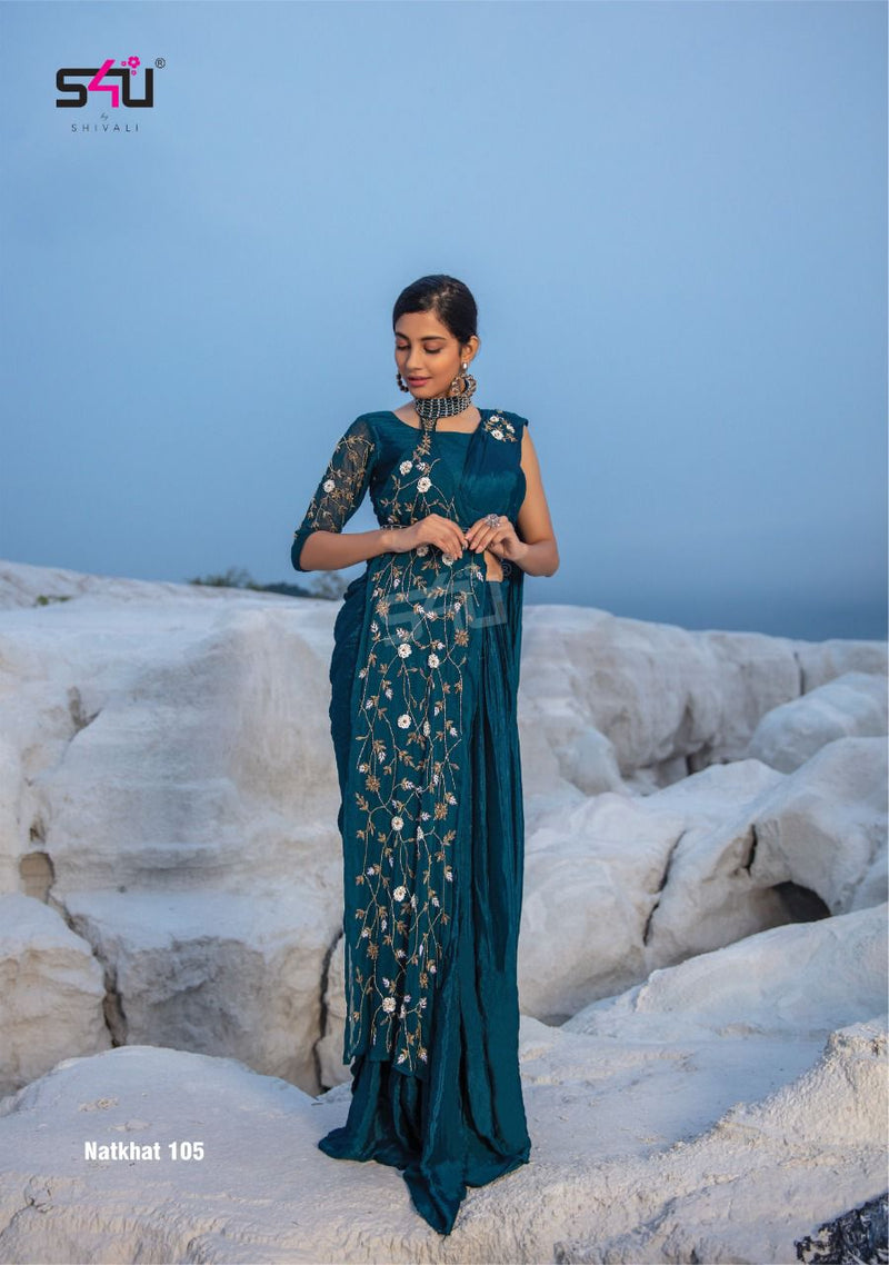 S4u Shivali Natkhat Georgette Handwork Partywear Kurti