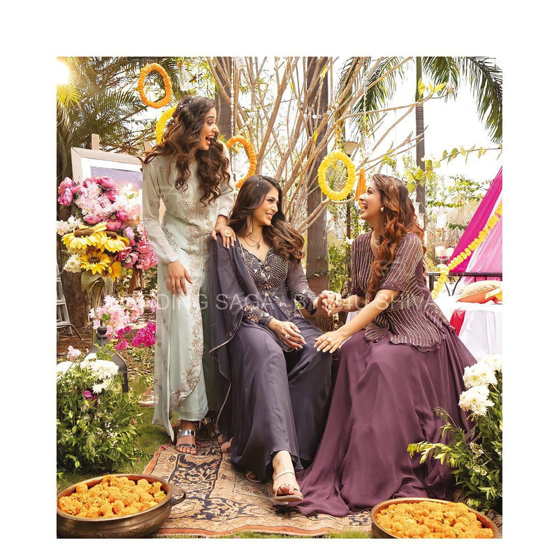 S4u Shivali Roka Fancy Fabrics Readymade Salwar Suit