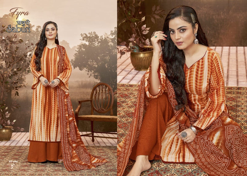 Fyra Designing Hub Saburi Soft Cotton Festive Wear Salwar Suits