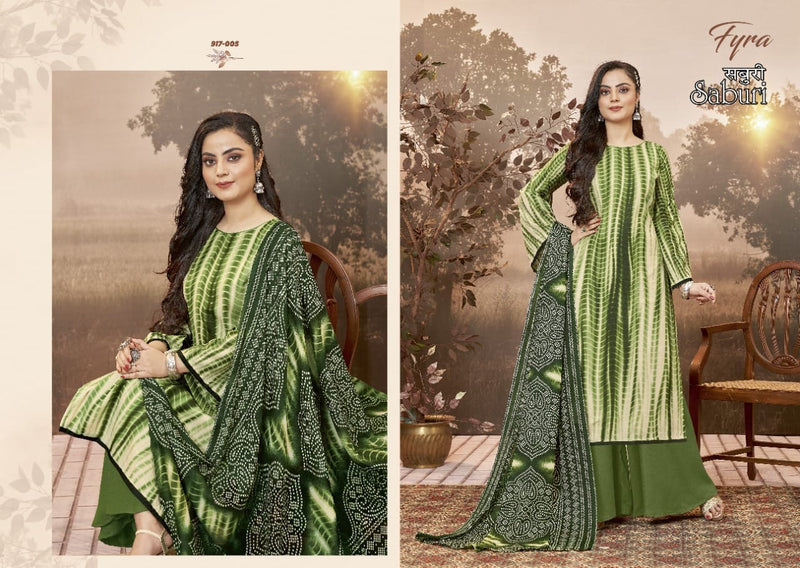 Fyra Designing Hub Saburi Soft Cotton Festive Wear Salwar Suits