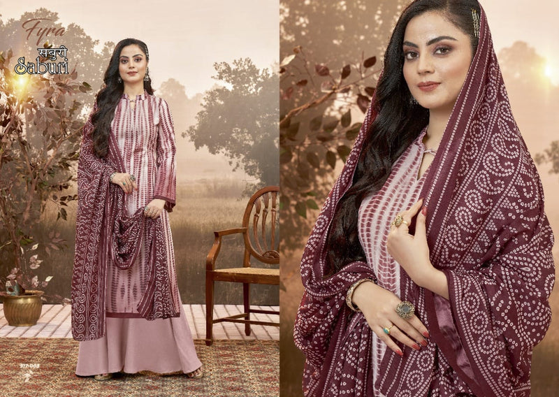 Fyra Designing Hub Saburi Soft Cotton Festive Wear Salwar Suits