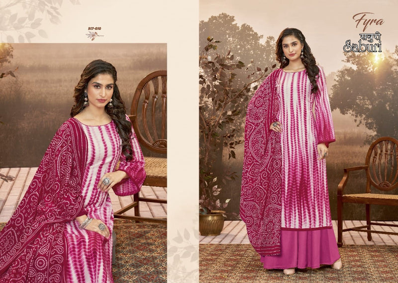 Fyra Designing Hub Saburi Soft Cotton Festive Wear Salwar Suits
