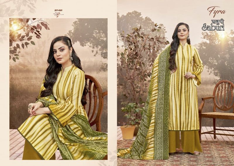 Fyra Designing Hub Saburi Soft Cotton Festive Wear Salwar Suits
